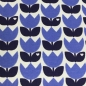 Preview: Jersey | byGraziela | Tulpen blau in blau